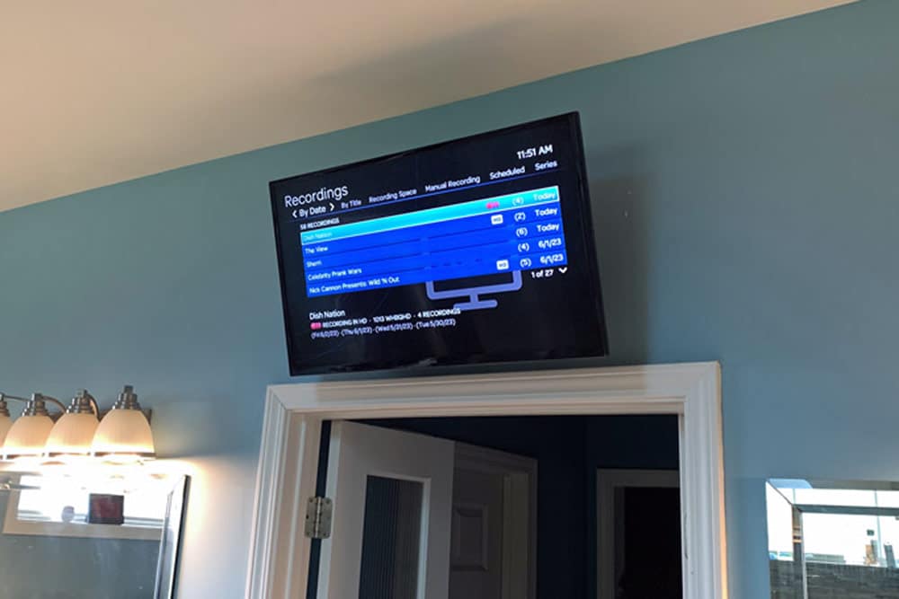 small bathroom tv mounting pro for any sized devices and theater systems in desoto county mississippi